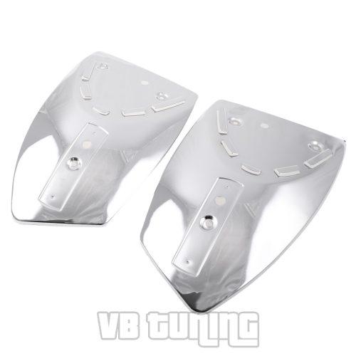 Krómozott díszlemez tankhoz, párban - MZ TS250, TS250/1