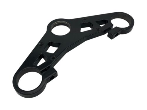 Erősített felső villakifli teleszkópvillához, fekete, tuning Simson S51, S50, S70, S53, S83