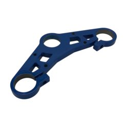   Erősített felső villakifli teleszkópvillához, kék, tuning Simson S51, S50, S70, S53, S83