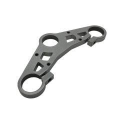   Erősített felső villakifli teleszkópvillához, ezüst, tuning Simson S51, S50, S70, S53, S83