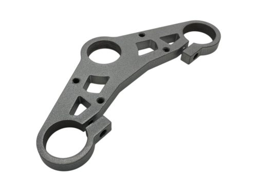 Erősített felső villakifli teleszkópvillához, ezüst, tuning Simson S51, S50, S70, S53, S83