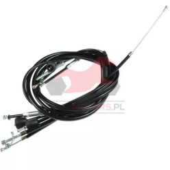   Bowden készlet, fekete, 75-től, szivató hossz: 38 mm, külső állítócsavarral - Simson Schwalbe KR51/1