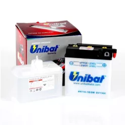 Akkumulátor, UNIBAT, 6N11A-1B (120X60X130), 6V 11Ah