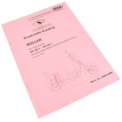   Alkatrészkatalógus, kiadás éve 1995, Simson, SR50/1, SR80/1