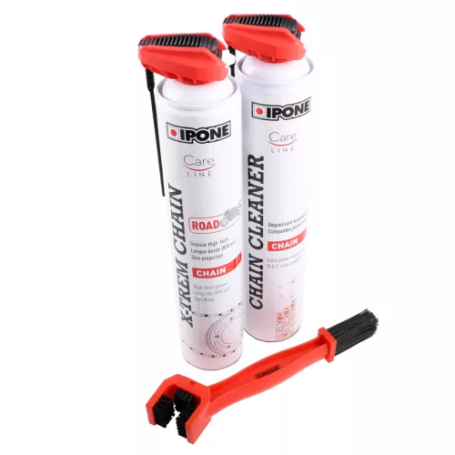 Lánctisztító és kenő készlet, IPONE ROAD CHAIN CARE + BRUSH