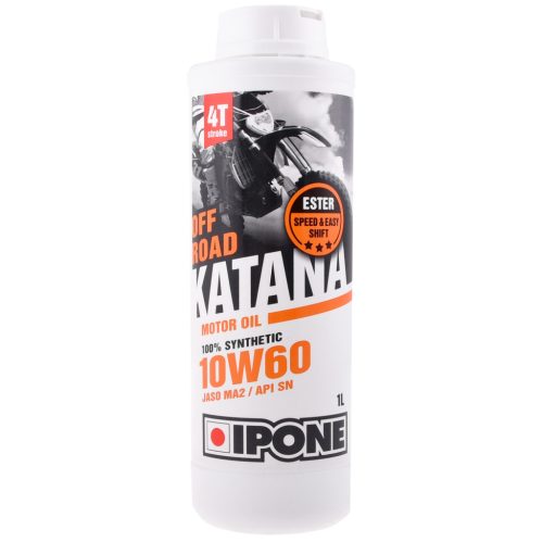 Olaj, 10W60, 1L, Katana Off Road, Ipone