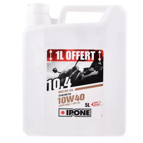Olaj, IPONE 10.4, 10W40, fél szintetikus, 4L
