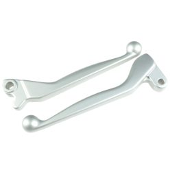   Fék-és kuplungkar, matt, ezüst, tárcsásfék készlet, SIMSON S53, SR50, ALU