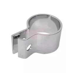   Kipufogó bilincs, első, krómozott, Simson, SR4-1 Spatz, SR1, SR2, KR50