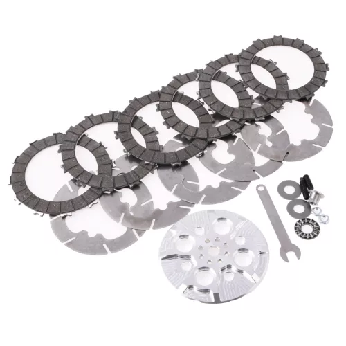 Kuplung, SIMSON S50 / SCHWALBE, RACING, 6L, REVO, készlet, RONGE