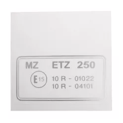 Matrica, vázfejhez, kicsi, MZ ETZ 250, MMM