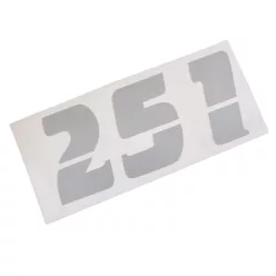 Matrica, oldalburkolat, MZ ETZ 251 HGR