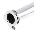 Kipufogódob, SIMSON S51, S70, króm, ORG