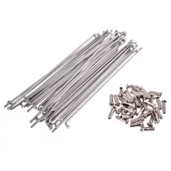   Küllőszett, anyával, rozsdamentes, 171 + 177mm, SIMSON S53 készlet, 16'', MZA