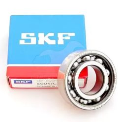   Golyóscsapágy 6004 C3, hajtott tengely(csőtengely) re., Simson, S51, S70, S53, S83, KR51/2 Schwalbe, SR50, SR80