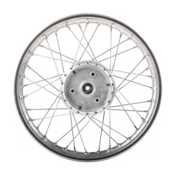   Komplett küllős kerék 1,6 x 16" Rozsdamentes felni-rozsdamentes küllők, Simson, S50, S51, KR51 Schwalbe, SR4