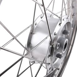   Tuning küllős kerék 1,6 x 16" rozsdamentes felni, rozsdamentes küllők  - Simson S50, S51, KR51 Schwalbe, SR4