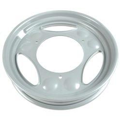   Tárcsakerék 2,1 x 12" porszórt, fehér alumínium, Simson, SR50, SR80, SD 25/50, SRA 25/50