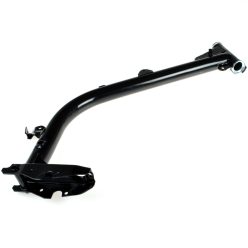   Váz, Enduro rögzítőlappal, adattábla nélkül, fekete, Simson, S51, S53, S70, S83