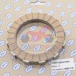   Szett: 5 db kuplunglemez A12, 2,5 mm – S50, S51, KR51 Schwalbe, MS50, SR50, S53, S70, SR80, S83