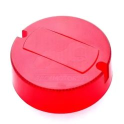   Hátsó lámpa búra kerek, piros, csavarokkal, Ø100mm, Simson, S50, KR51/2 Schwalbe