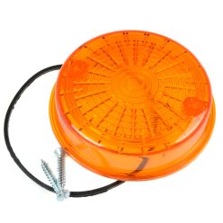   Indexbúra kerek, narancssárga, hátsó (fül nélkül) tömítéssel, csavarokkal- Simson S50, S51, S70, SR50, SR80 - MZ ETZ, TS