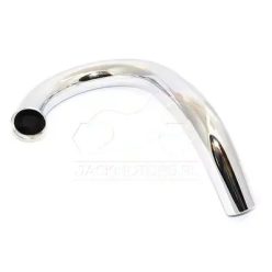   Kipufogókönyök, krómozott - Simson S51, S70, S53, S83 Enduro