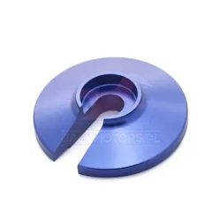   Hátsó teleszkóp lezáró  - alumínium - kék színű - Simson S51 Enduro