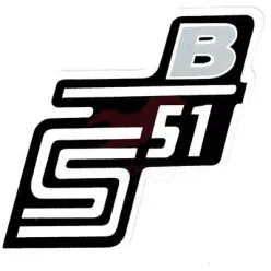 Matrica, oldalburkolat, ezüst, B, SIMSON