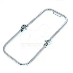   Csomagtartószárak, rögzítőlemezzel, hosszabb, krómozott- Simson S50, S51