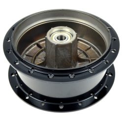   Kerékagy tuning esztergált, fekete, csapágyakkal, Simson, S50, S51, S70, KR51 Schwalbe, SR4, Duo4