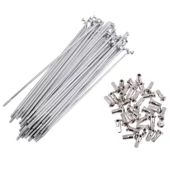   Küllőszett, anyával 156,5 mm M3,5 Króm, 17"- Simson S53, S83