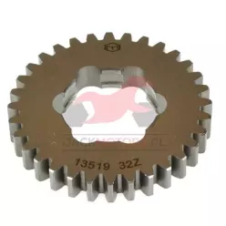   Váltófogaskerék, 5 sebességes váltóhoz,  32 fog,  a váltó 5-ik fokozata – Simson M500-700 motorblokkhoz (S51) MZA-ML