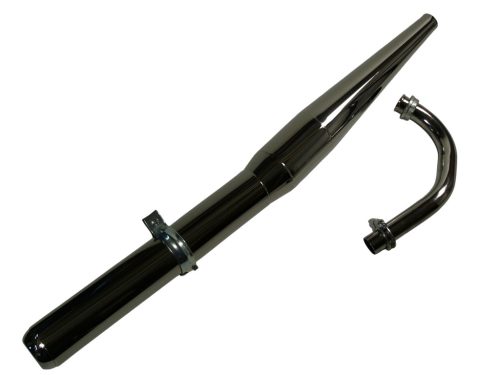 Kipufogó Dob, Krómozott Sport D32 Kpl., Simson S50, S51, S53
