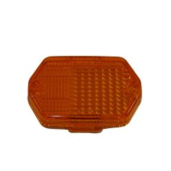   Irányjelző búra, hatszögletű, narancssárga, Simson S53, SR50, MZ ETZ 251