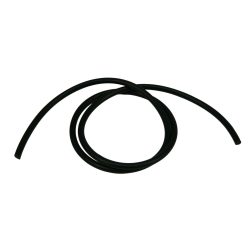   Gumiszegély (kéder) motorburkolathoz és térdvődőhöz, 6mm, fekete, Simson KR51