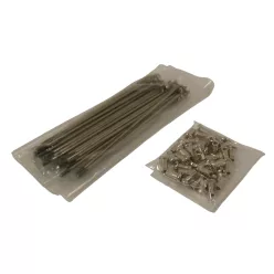   Küllő anya, 148 mm, garnitúra, rozsdamentes, Simson S50, S51, S53