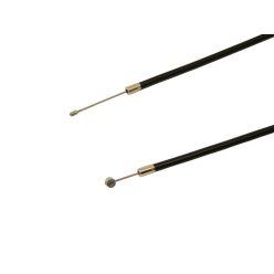   Gázbowden, fekete, alacsony kormányhoz, finom szövésű, Amal, 720/790 mm, Simson S50, S51