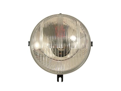 Fényszóróbetét, HS1 (halogén) izzóhoz, kompletten, helyzetjelző foglalat nélküli, WESEM, Simson SR50