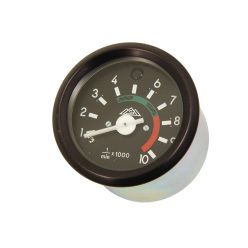   Fordulatszámmérő óra, fekete kerettel, távolsági fényszóró visszajelzővel, 10000 RPM, MMB, MZA, Simson S51, S53