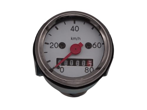 Kilométer óra 80-as, feszültségszabályzó, 48mm, Simson S50, S51