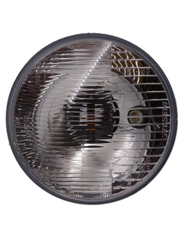 Fényszóróbetét, BA20D izzóhoz, kompletten, helyzetjelző foglalatos, WESEM, Simson S51