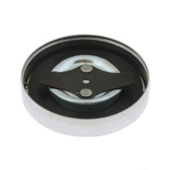 Üzemanyagbetöltő sapka, krómozott, Simson