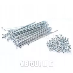   Küllő+anya szett (36 db/szett) 2.6x160 mm (anya 3.0mm) - Babetta 207, 210