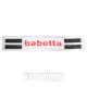 Tankfelirat 160x27mm Fekete-piros - Babetta 207, 210