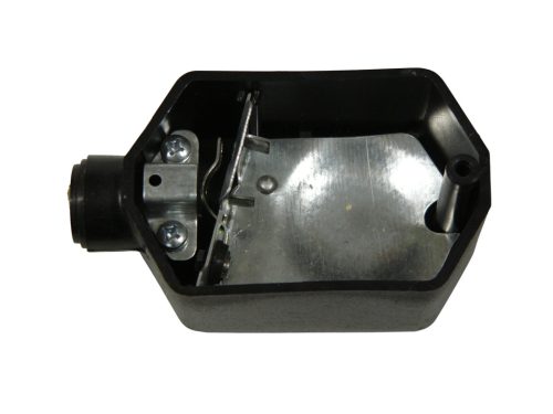 Irányjelző ház, foglalattal, hatszögletű, fekete, Simson S51, S53, SR50, MZ ETZ 251