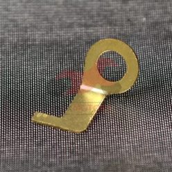 Testgyűrűs saru Ø4 mm, réz, 90°, szigeteletlen