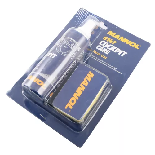 Műszerfal tisztító, MANNOL COCKPIT CARE, új autó, készlet, 250ML