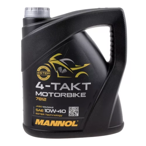 Olaj, MANNOL 4T ESTER TECH, 10W40, 4L