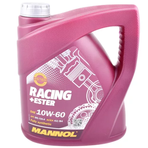 Olaj, MANNOL 10W60 RACING + ESTER, 4L